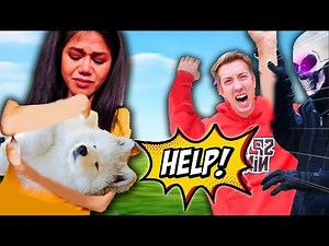 CWC SPY NINJA DOG in DANGER !!😱💔 Chad Wild Clay & Vy Qwaint Need Help