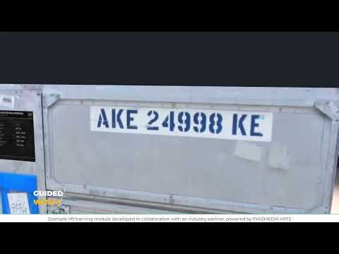 ULD Inspection VR Training System | AgriQuip-SiMMAC