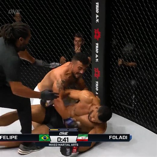 250K views · 1.6K reactions | Ali Foladi  starts ONE 161 with a WICKED first-round KO! #ONE161  Watch live on ONE YouTube  youtu.be/5COBbA12tl8  Watch live on PPV  watch.onefc.com  Check local listings for global broadcast  bit.ly/WatchONE161 | ONE Championship | Facebook