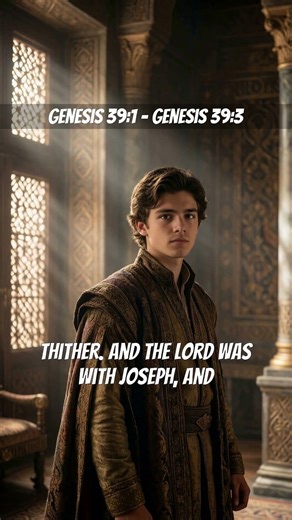 📖 Today's Verses: Genesis 39:1 – Genesis 39:3