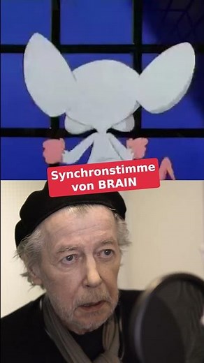 Jan Spitzer synchronisiert Brain aus "Pinky und der Brain"