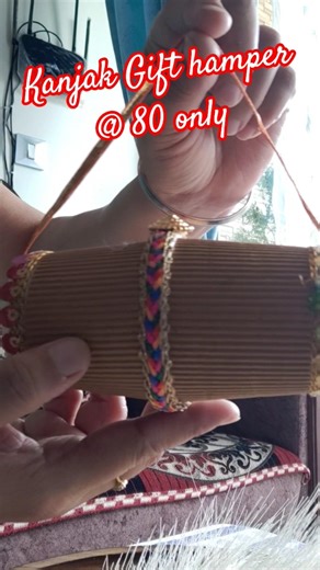 kanjak gift hamper#viral#diy #explore #handmade #youtubeshorts #art#explore