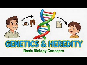 Genetics & Heredity Explained | Basic Biology Concepts | Smart Biology