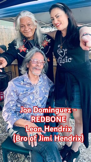Rockin the Blues with Leon Hendrix & Iron Joe Dominguez - Redbone #rockaholics #longliverocknroll