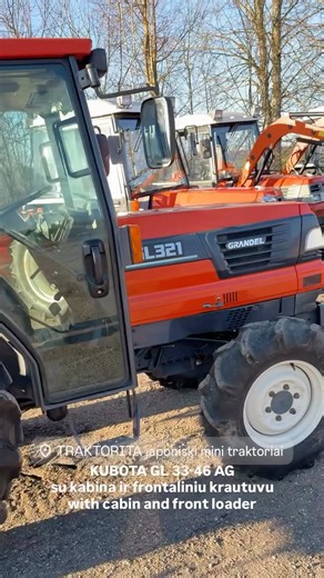 1.7K reactions · 34 shares | KUBOTA GL 33-46 AG su kabina ir...