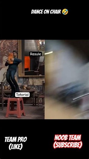 dance on chair #colab #funny #comedy