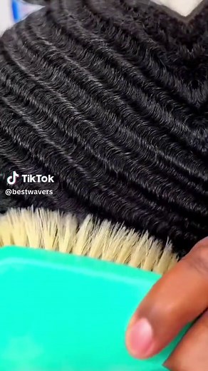 Shiiii🌊🌊🥶#elitewavers #bestwaves #brush #waves #wave #mrwaves👣🥰