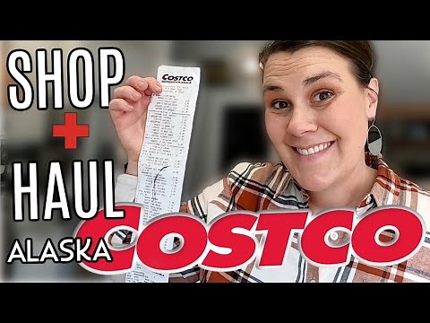 FALL Costco Shop W/ Me & Haul | Alaska Grocery Prices $$$