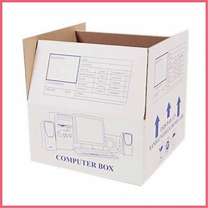 [Hot Item] White Corrugated Box with Logo Printing White Shipping Box White Carton Box White Packaging Box