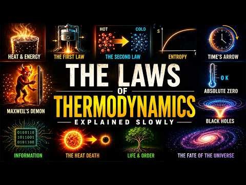 Every Confusing Thing About The Laws of Thermodynamics Explained Slowly