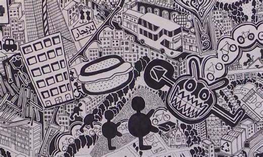 Map of London that took a decade to draw goes on display