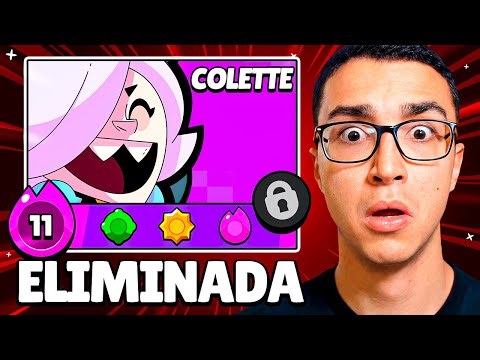 Colette has been removed from Brawl Stars due to a critical bug 💀