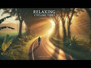 20 Minutes of Relaxing Cycling Road Vibes 🌿🚴 | Mesmerizing BGM & Scenic Ride