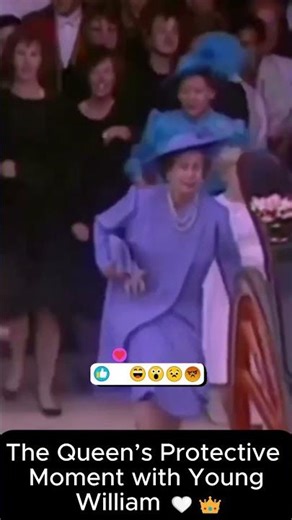 When the Queen Elizabeth Rushed After Little William 🤍👑