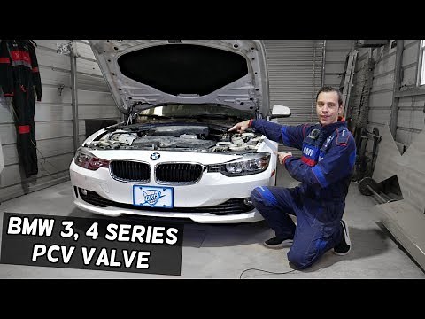 BMW PCV VALVE LOCATION REPLACEMENT EXPLAINED F30 F31 F32 F33 F34 320i 328i 420i 428i