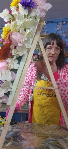 A floral frame with a photo. Funeral arrangement. #lastfarewell #funeralflorists