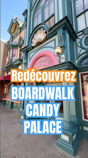 Redécouvrez Boardwalk Candy Palace. 🍭🥰✨