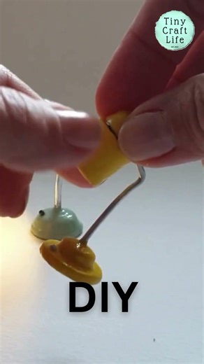 Working MINI LAMP #80sMiniature #Shorts #MiniatureLamp #RetroDecor #80sMiniature #Miniatures