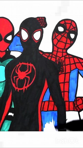 Which Spider-Man Style Would You Choose? #spiderman #drawing #shorts