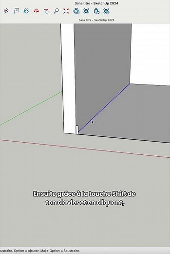 Tutoriel - Dessiner une plinthe sur SketchUp #sketchuptutorial #3dmodeling