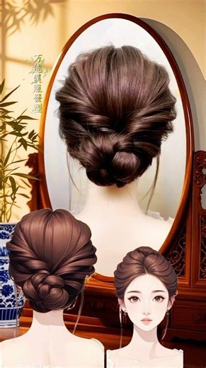 Easy Fancy Hair Bun You Can Do At Home