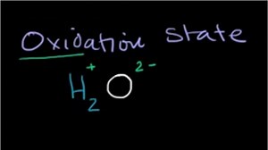 Oxidation and reduction