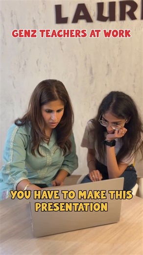 English with Linguistic Laurels on Instagram: "GenZ teachers at work 😂 @linguistic_laurels"