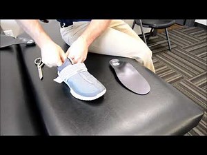 Sole Supports Orthotic Fitting