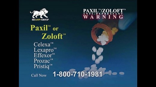 Relion Group TV Spot, 'Paxil and Zoloft Users'