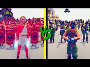 SPECIAL FORCE TEAM vs ANCIENT FACTION - Totally Accurate Battle Simulator TABS