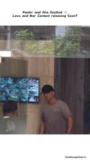 Ranbir and Alia Spotted 🫶🏻Love and War Content releasing Soon?