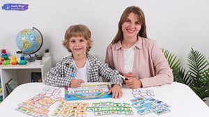 104 PCS Sentence Building for Kids, Sentence Building Magnets Kit, Learn to Read, Speech Speak Spell Games, Kids Vocabulary Builder, Sentence Building Games, Sight Word Magnets Games - Simply Magic