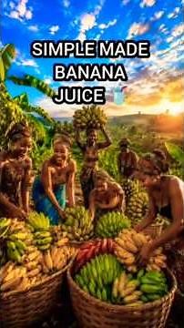 How to make Banana Vanilla | EASY HOME MADE JUICE.