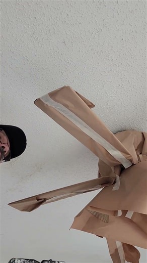 Taping Ceiling Fans The Easy Way