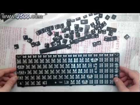 Repair Laptop Keyboard Water damaged Wasserschaden Part 1 Disassembly