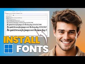 How to Install Fonts on Windows (Quick & Easy Guide!)