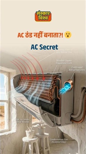 AC Does Not Produce Cold Air | How AC Really Works