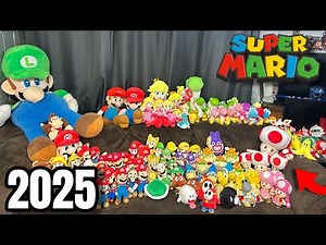 Super Mario Plush Collection 2025! - WarioAndYoshi