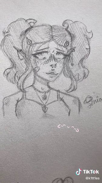 Creative Elf Drawings by a Young Artist