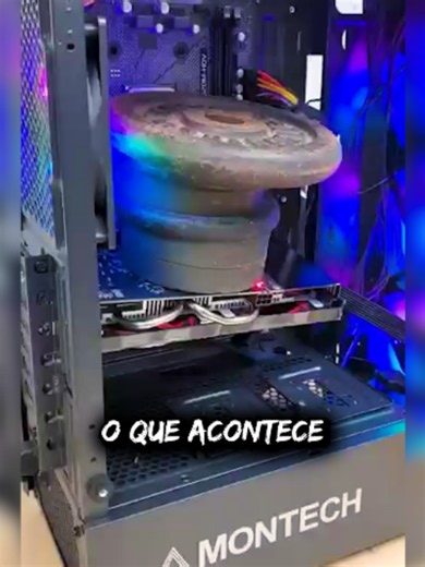 O que acontece se colocar um bloco maciço de alumínio no lugar do CPU cooler?