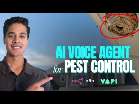 How to Build an Pest Control AI Voice Agent with Vapi and n8n (Full Tutorial + Free Template)