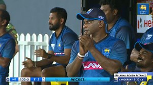 4.9M views · 120K reactions | Six-Star Show & Series Lead ⭐ Jeffrey Vandersay spun his way into the spotlight with a stunning 6/33 – his career-best performance! Sri Lanka sealed victory in the 2nd ODI against India, taking a crucial 1-0 lead in the series. #OnThisDay #SLvIND #Vandersay #SriLankaCricket | Sri Lanka Cricket | Facebook