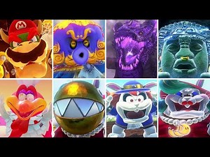 Super Mario Odyssey Movie - All Main Story Bosses