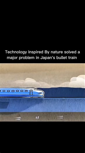 Wealthology on Instagram: "Japan’s bullet trains faced a major engineering problem. When trains exited tunnels at speeds above 300 km per hour, compressed air caused a loud tunnel boom. This noise exceeded safety limits and disturbed nearby areas. Engineer Eiji Nakatsu studied birds for a solution. The kingfisher enters water at high speed with minimal splash due to its long tapered beak. Engineers reshaped the Shinkansen train nose using the same principle. The redesign reduced tunnel noise by