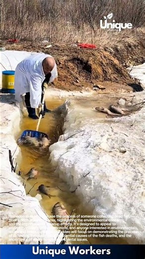 Dead fish collection: cleaning up the environment