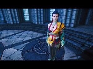 Outfit Dhyana [Mystic] from BDO HDT PE Skyrim LE for CBBE body
