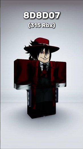 Roblox Alucard and Integra Hellsing avatar idea