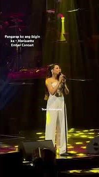 Pangarap ko ang ibigin ka- Morissette | Ember 15th anniversary concert at the Smart Araneta Coliseum