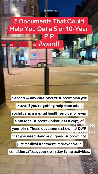 Essential Documents for a Successful PIP Award