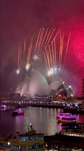 Harbour Bridge Fuegos artificiales Sydney, Australia | Sydney New Year's Eve Fireworks